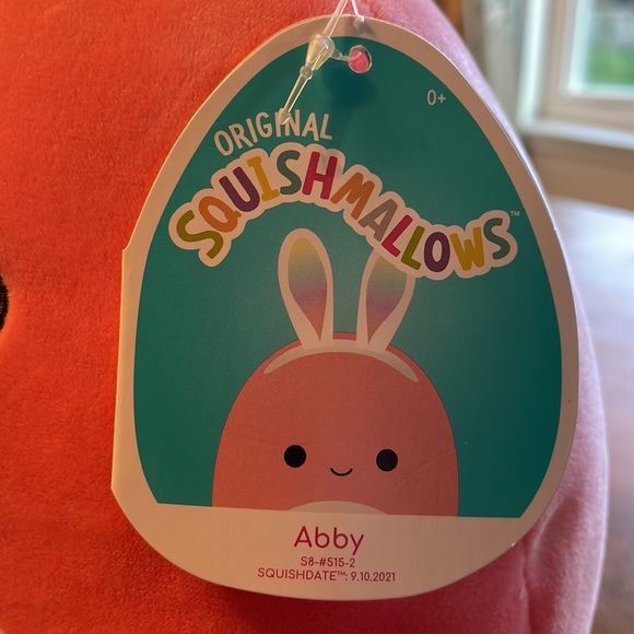 New Easter Squishmallows Abby the Octopus w/ Bunny Ears 12" Kelly Toys - Picture 3 of 6